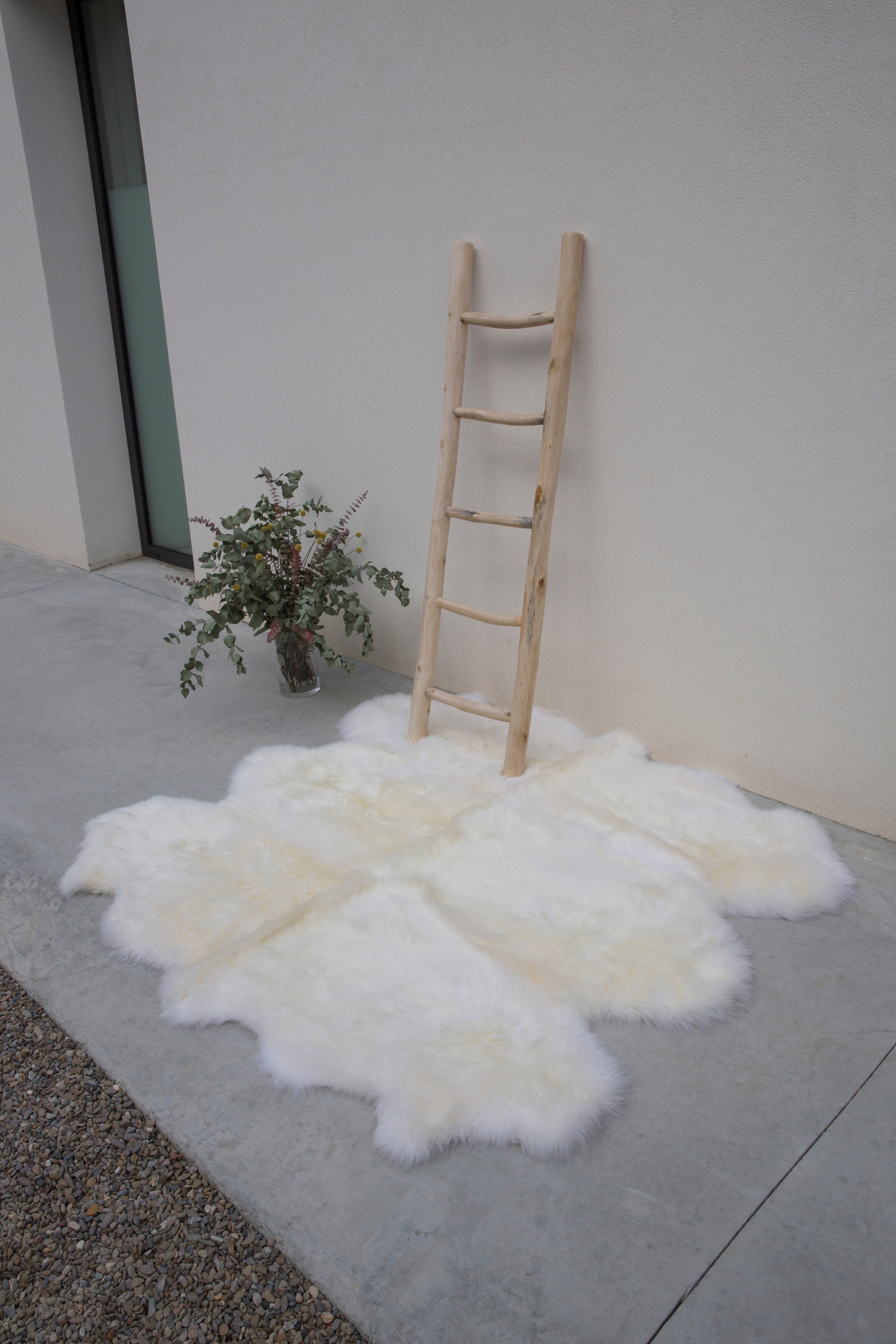 Long Wool Ivory Sexto