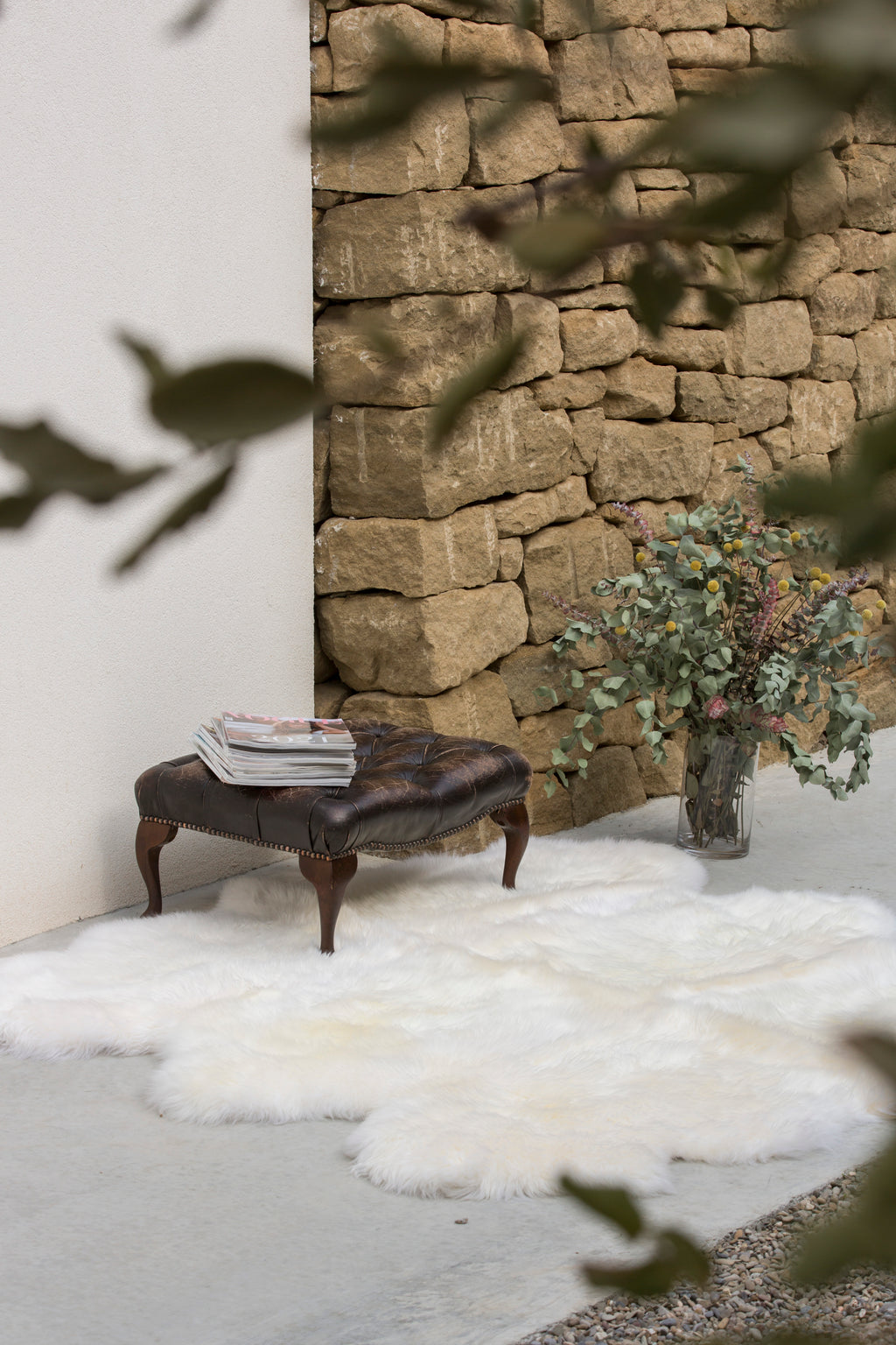 Long Wool Ivory Sexto