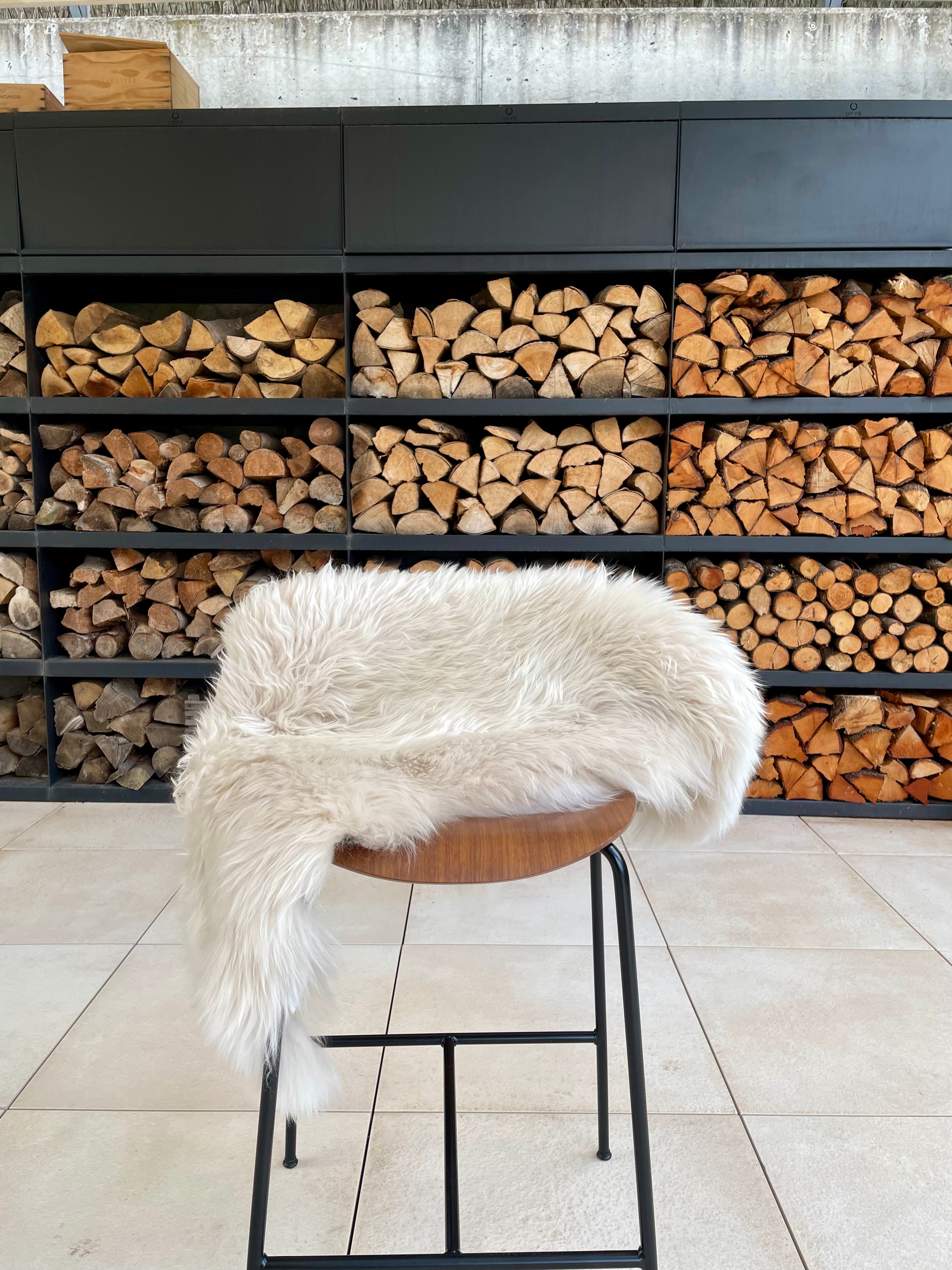 Sheep skin rug, 26