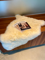 Sheep skin rug, 19